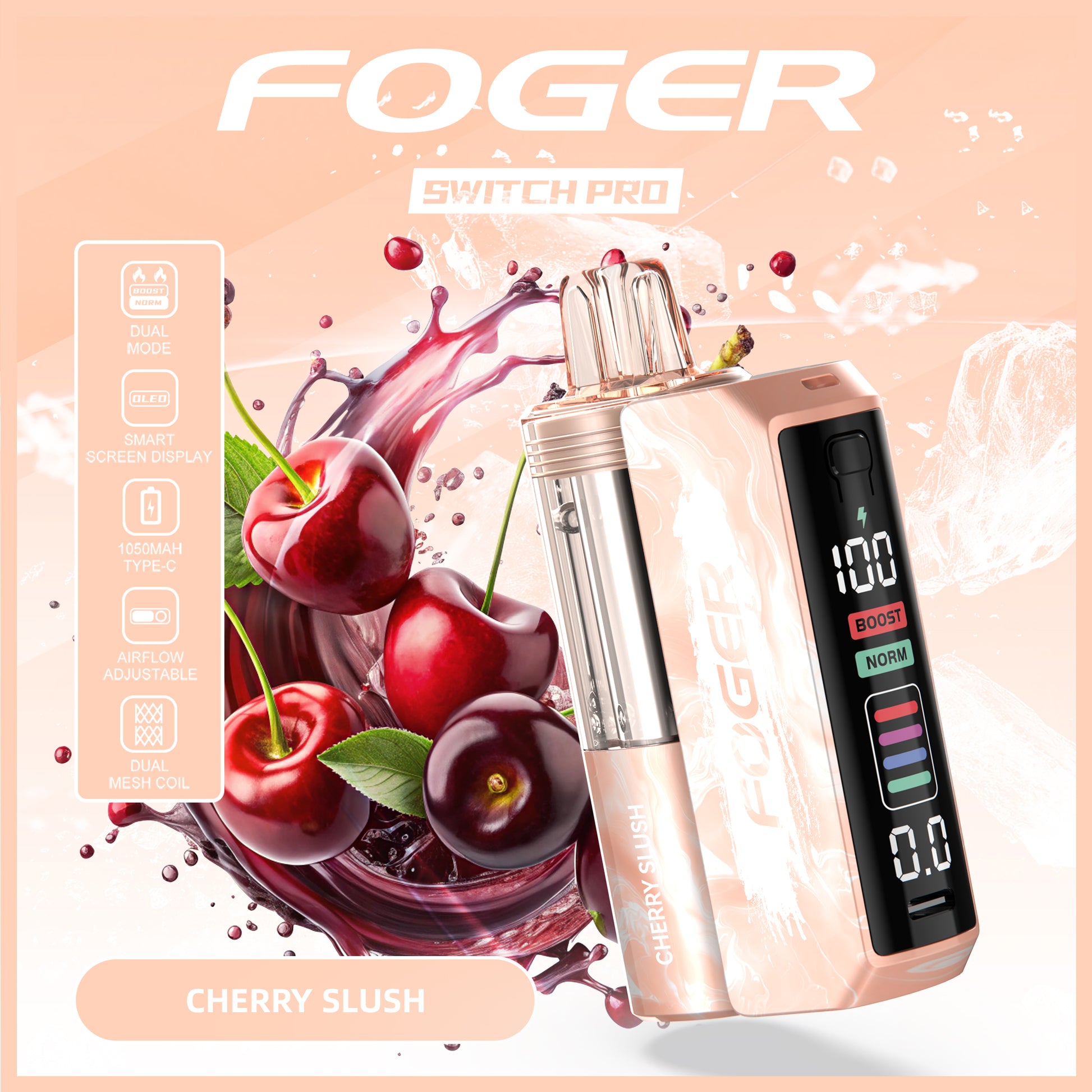 Cherry Slush - Foger Switch Pro Kit | 30K Puffs