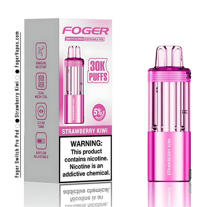 Strawberry Kiwi Foger Switch Pro Pod 30K Puffs