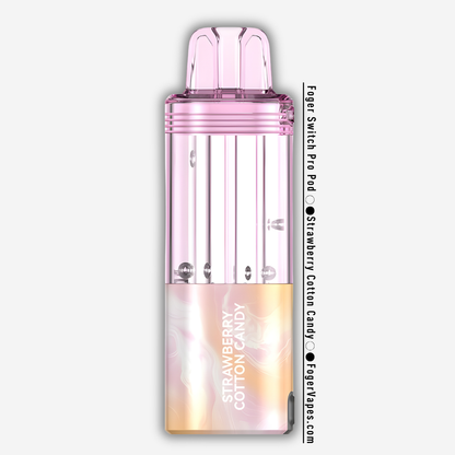 Strawberry Cotton Candy - Foger Switch Pro Pod | 30K Puffs
