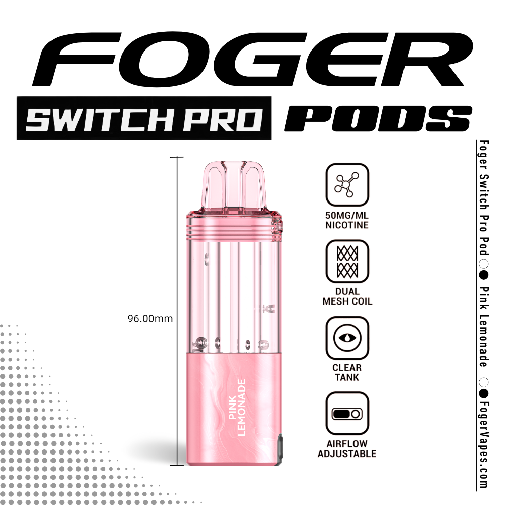 Pink Lemonade - Foger Switch Pro Pod | 30K Puffs