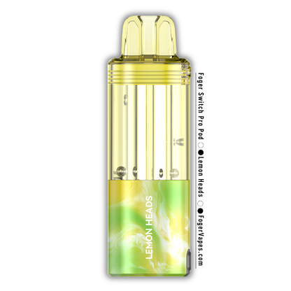 Lemon Heads Foger Switch Pro Pod | 30K Puffs Lemon Heads Foger Switch Pro Pod | 30K Puffs