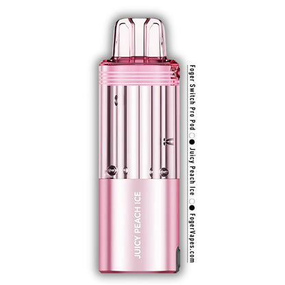 Juicy Peach Ice Foger Switch Pro Pod 30K Puffs