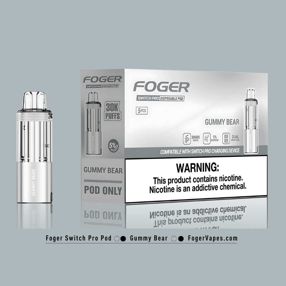 Gummy Bear Foger Switch Pro Pod 30K Puffs