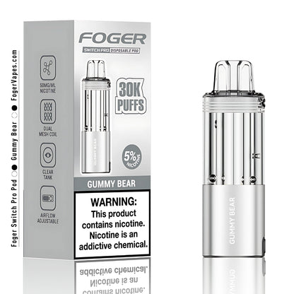 Gummy Bear Foger Switch Pro Pod 30K Puffs
