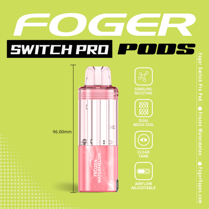 Frozen Watermelon - Foger Switch Pro Pod 30K Puffs