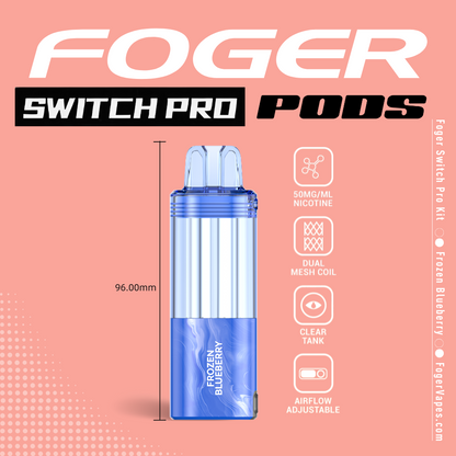 Frozen Blueberry - Foger Switch Pro Pod 30K Puffs