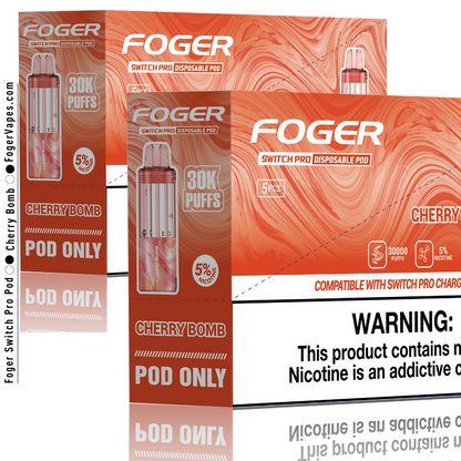 Cherry Bomb - Foger Switch Pro Pod | 30K Puffs