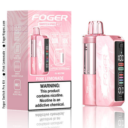 Pink Lemonade - Foger Switch Pro Kit | 30K Puffs