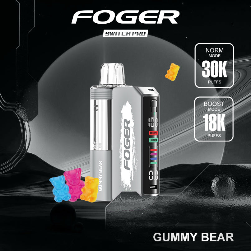 Gummy Bear Foger Switch Pro Kit 30K Puffs Gummy Bear Foger Switch Pro Kit 30K Puffs