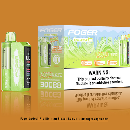 Frozen Lemon - Foger Switch Pro Kit 30K Puffs Frozen Lemon - Foger Switch Pro Kit 30K Puffs