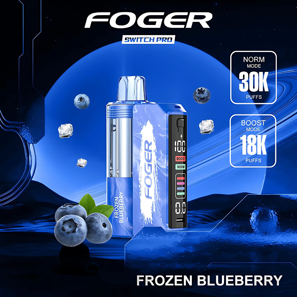 Frozen Blueberry - Foger Switch Pro Kit 30K Puffs