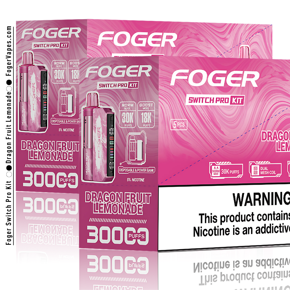 Dragon Fruit Lemonade - Foger Switch Pro Kit | 30K Puffs Dragon Fruit Lemonade - Foger Switch Pro Kit | 30K Puffs