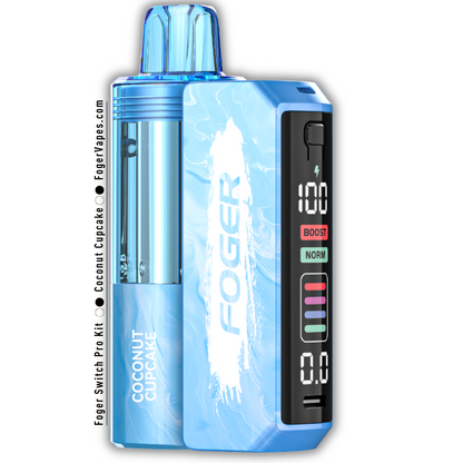 Coconut Cupcake - Foger Switch Pro Kit | 30K Puffs Coconut Cupcake - Foger Switch Pro Kit | 30K Puffs