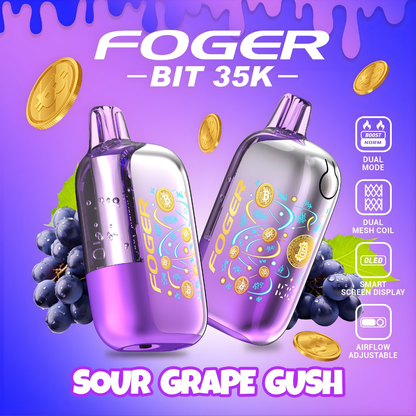Sour Grape Gush - Foger Bit 35K Puffs