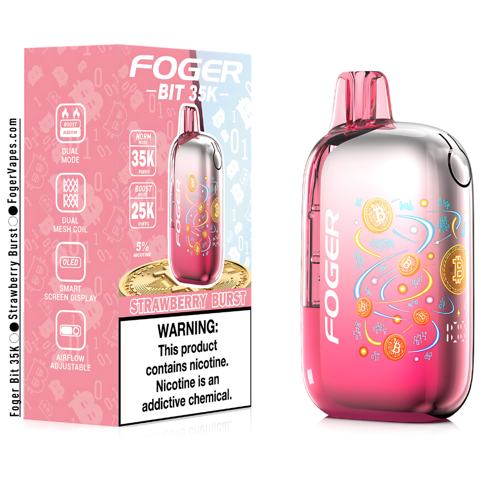 Strawberry Burst - Foger Bit 35K Puffs