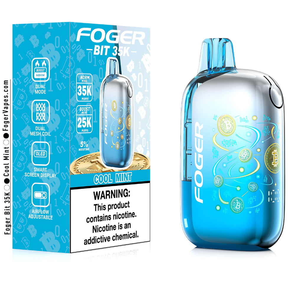 Cool Mint - Foger Bit 35K Puffs Cool Mint - Foger Bit 35K Puffs
