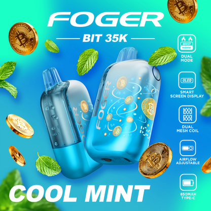 Cool Mint - Foger Bit 35K Puffs Cool Mint - Foger Bit 35K Puffs