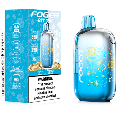 Cool Mint - Foger Bit 35K Puffs Cool Mint - Foger Bit 35K Puffs