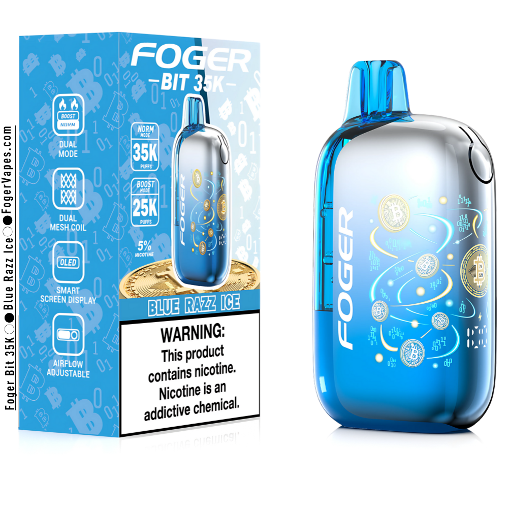 Blue Razz Ice - Foger Bit 35K Puffs